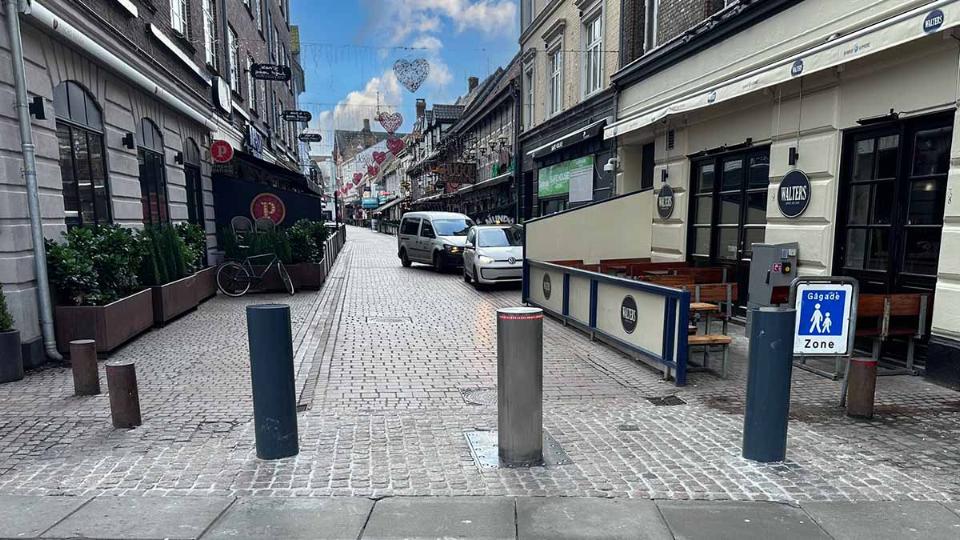 d'Flow Speedgate i indgangsparti